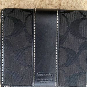 Coach snap wallet. Ok condition.